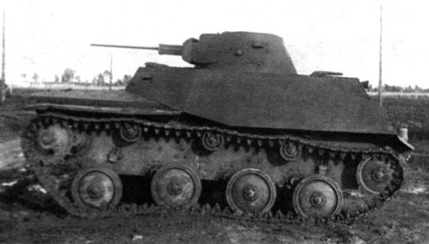 Характеристики Т-40 — плавающий танк