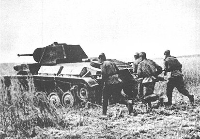 Т-70 - советский легкий танк